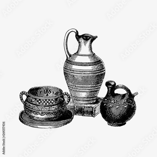 Antique Roman vases