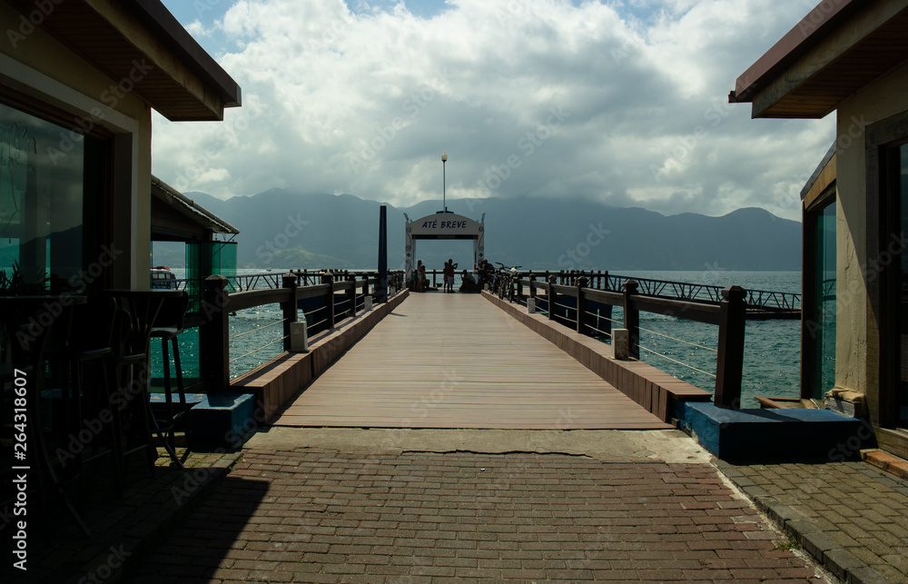 View of the pier