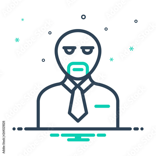 Mix line icon for client 