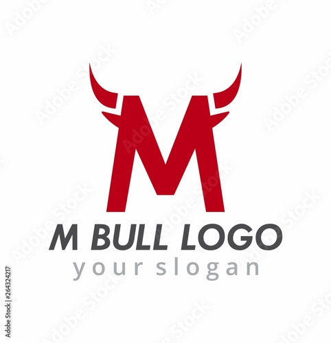M BULL LOGO