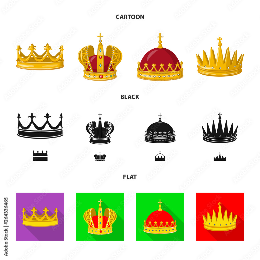 Vector illustration of medieval and nobility sign. Set of medieval and monarchy vector icon for stock. Vector illustration of medieval and nobility sign. Set of medieval and monarchy vector icon for stock.