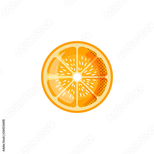 Fresh juicy fruit, berry - cherry vector icon isolated on white background. Cherry icon, flat style, fruit vector illustration. Healthy food single object - isolated berry cherry