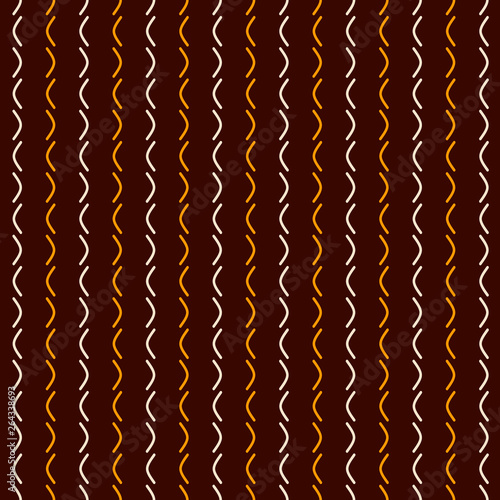 Abstract seamless geometric pattern of regularly repeating symmetrically arranged vertical arcs.