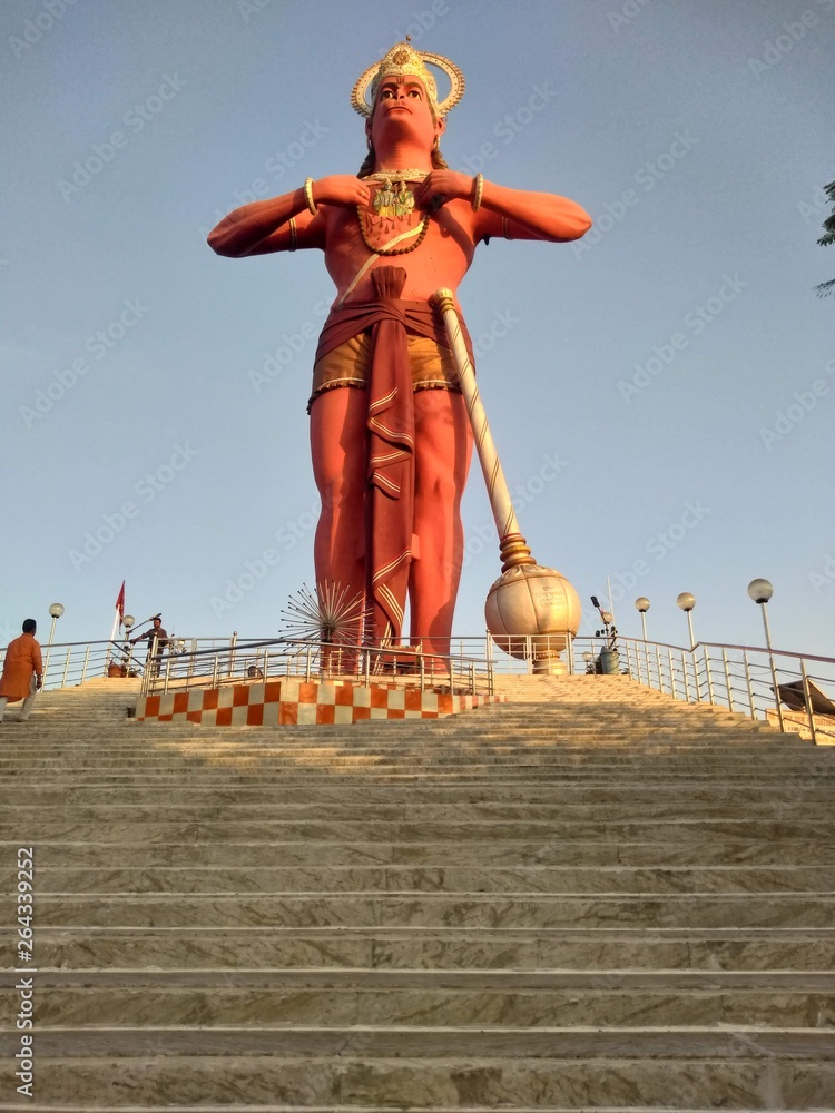 The biggest Hanuman Ji statue Stock Photo Adobe Stock