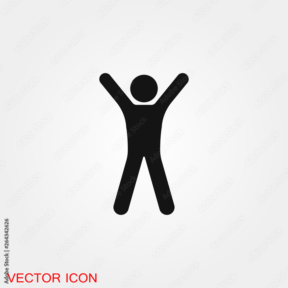 Victory icon vector sign symbol for design Victory icon vector sign symbol for design