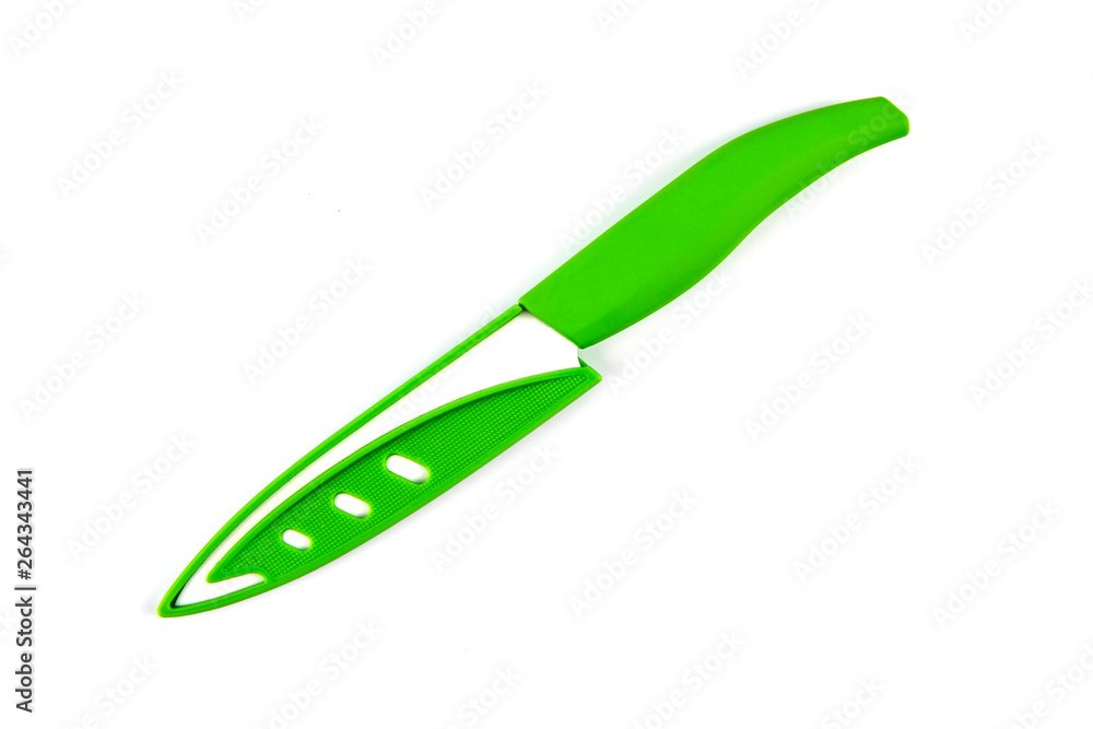 Green ceramic knife Green ceramic knife