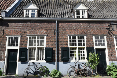 Maisons anciennes à Utrecht, Pays-Bas