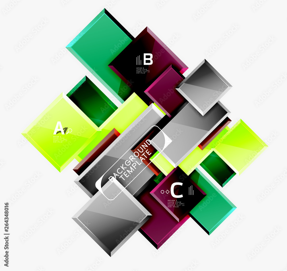 Minimal square banner abstract background Minimal square banner abstract background