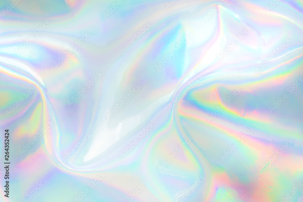 Abstract trendy holographic background. Real texture in pale violet, pink  and mint colors with scratches and irregularities Stock Photo | Adobe Stock