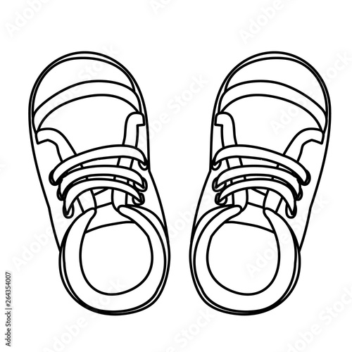 top view shoes for children