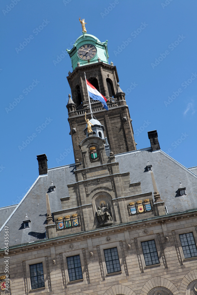 Rotterdam city Netherlands city hall