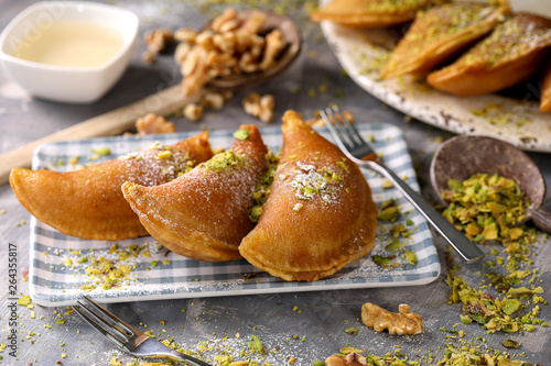 Qatayef, Arabic sweets for Ramadan