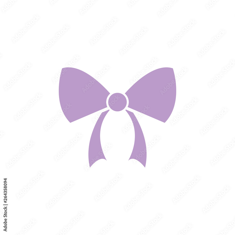 Bow graphic design template vector isolated Bow graphic design template vector isolated