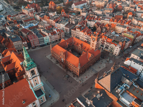 Sunset in Torun