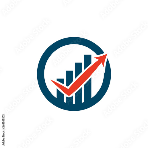 logo finance concept design