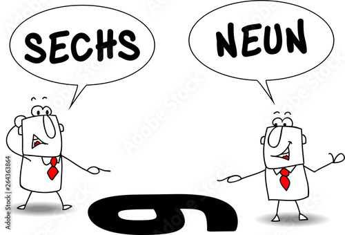 zwei verschiedene Gesichtspunkte