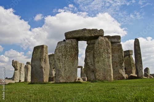 Rocks of Stonehenge On a Cloudy Summer Day © Dan