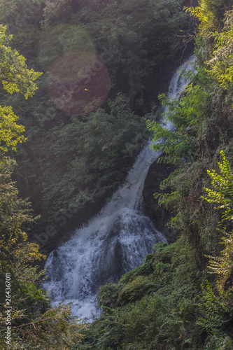 Exursion in the orrido bellano canyon