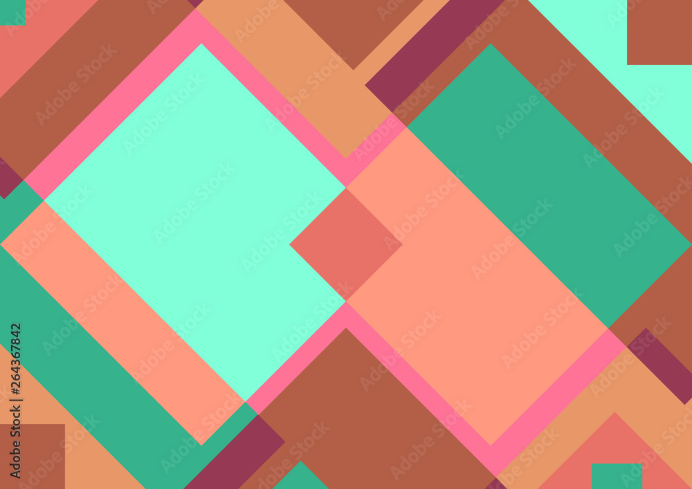 Geometric background vector illustration. Seamless retro style background Geometric background vector illustration. Seamless retro style background