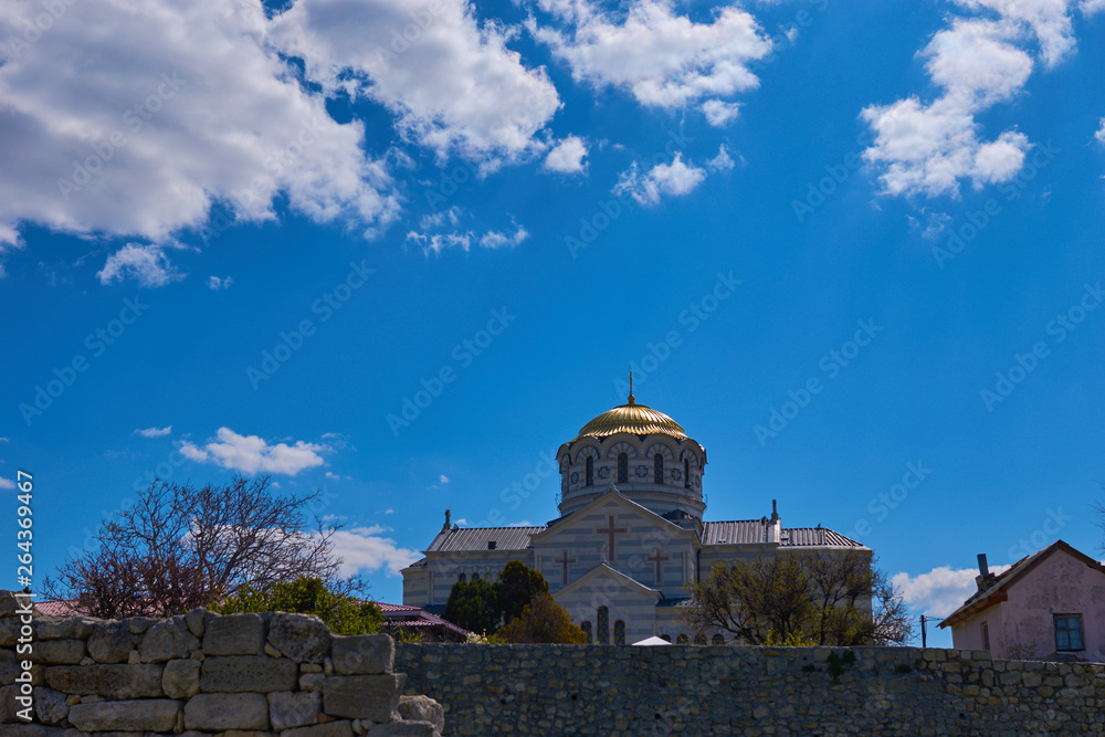 Ancient christian cathedral in Chersonesos