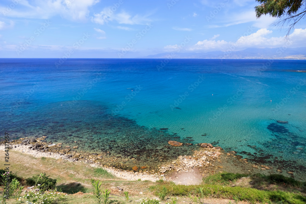 Cyprus coastline near Akamas national park, Paphos area