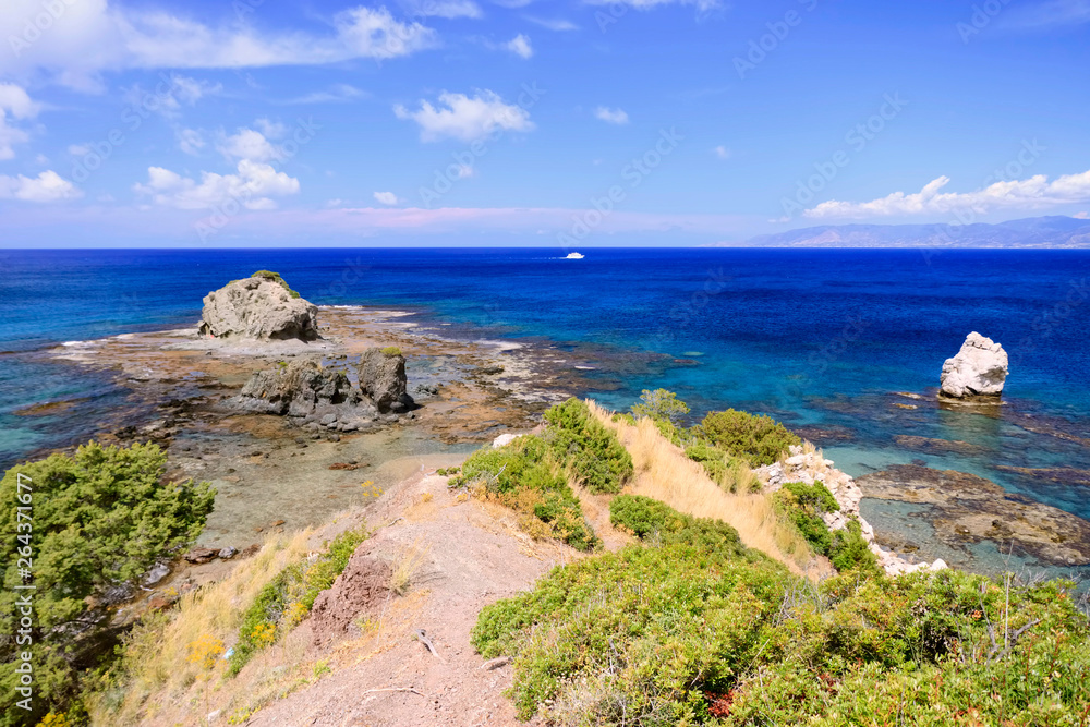 Cyprus coastline near Akamas national park, Paphos area