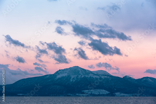 北海道・冬の洞爺湖