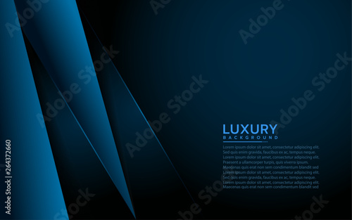 Modern navy blue background with abstract shape