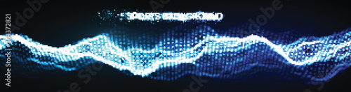 Sport background vector illustration. Mixed media run, soccer website background. Multi sport team concept. Soccer website background.