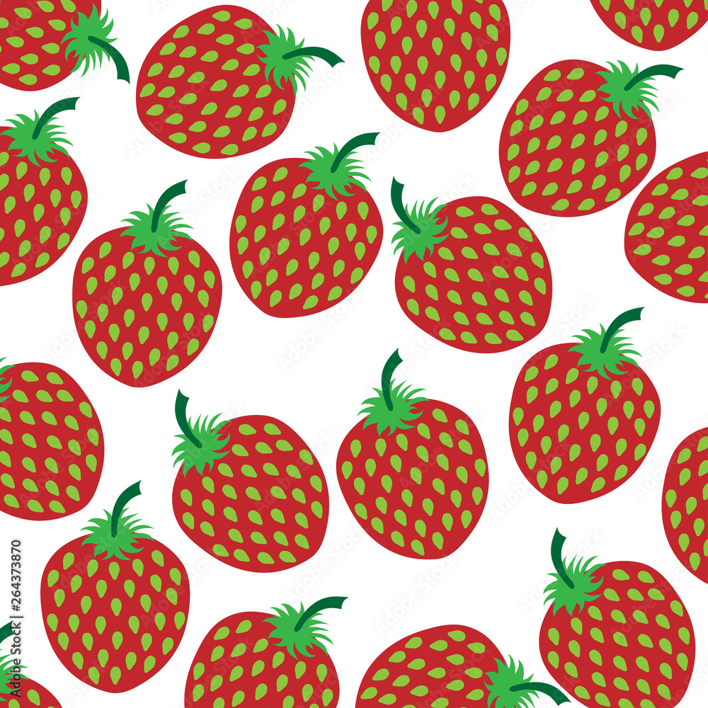 Vector illustration of painted strawberries on white background. Symbol of fruit, food,vegetarian,vegan. Vector illustration of painted strawberries on white background. Symbol of fruit, food,vegetarian,vegan.