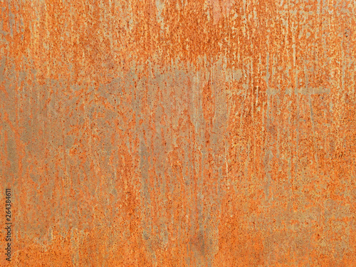 rust texture on metal wall background © srckomkrit