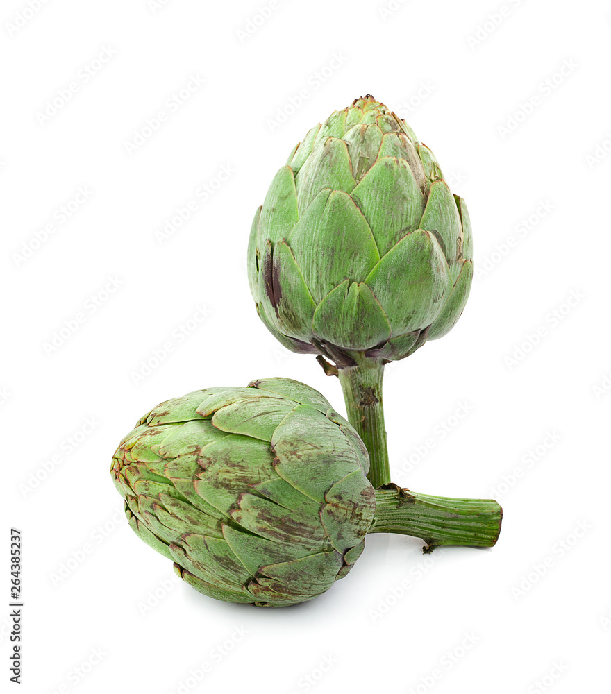 Fototapeta premium artichoke isolated on white background