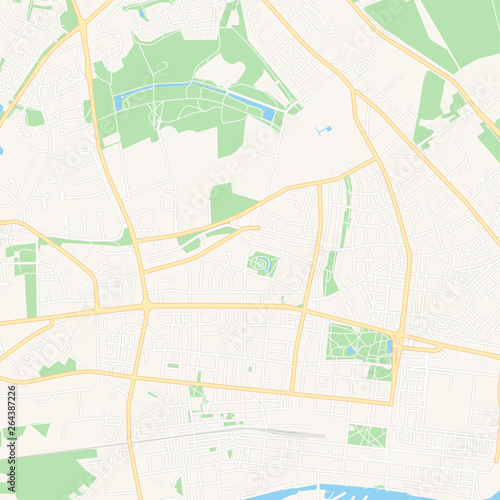 Wilhelmshaven  Germany printable map