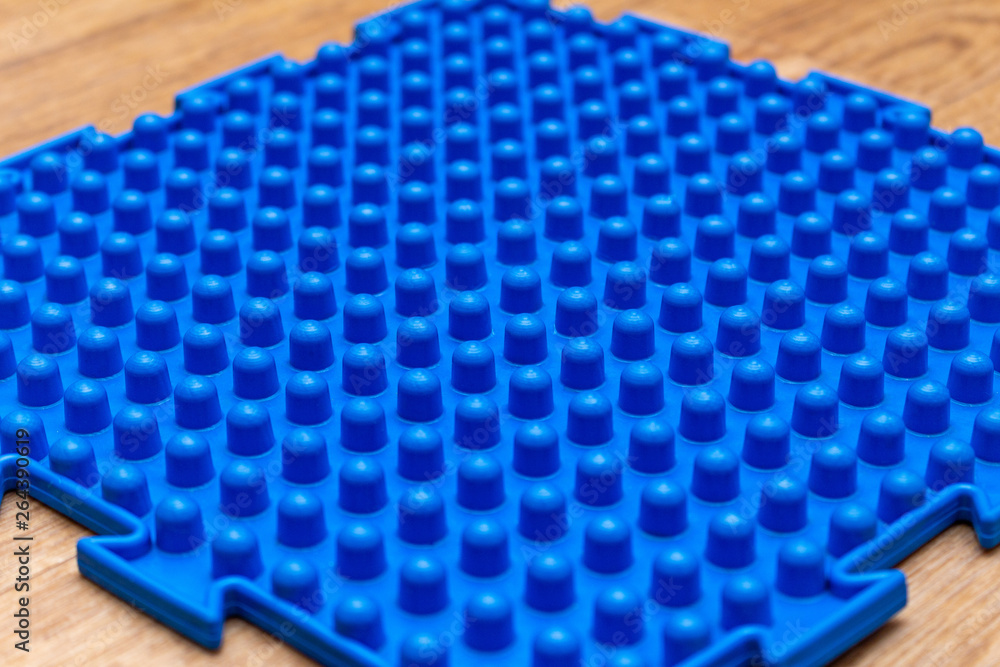 Obraz premium Massage orthopedic mats colorful close up health