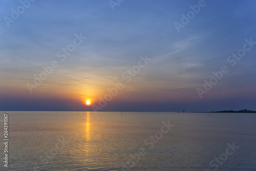 sun rise on the ocean, sun rise on the beach