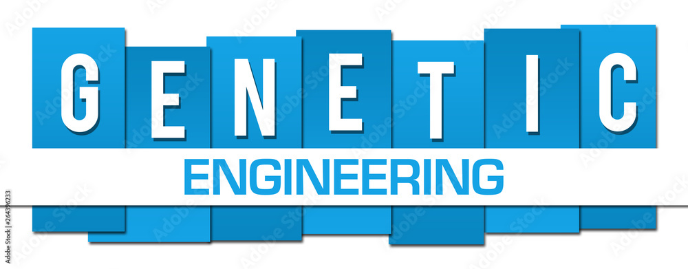 Genetic Engineering Blue Professional Horizontal Genetic Engineering Blue Professional Horizontal