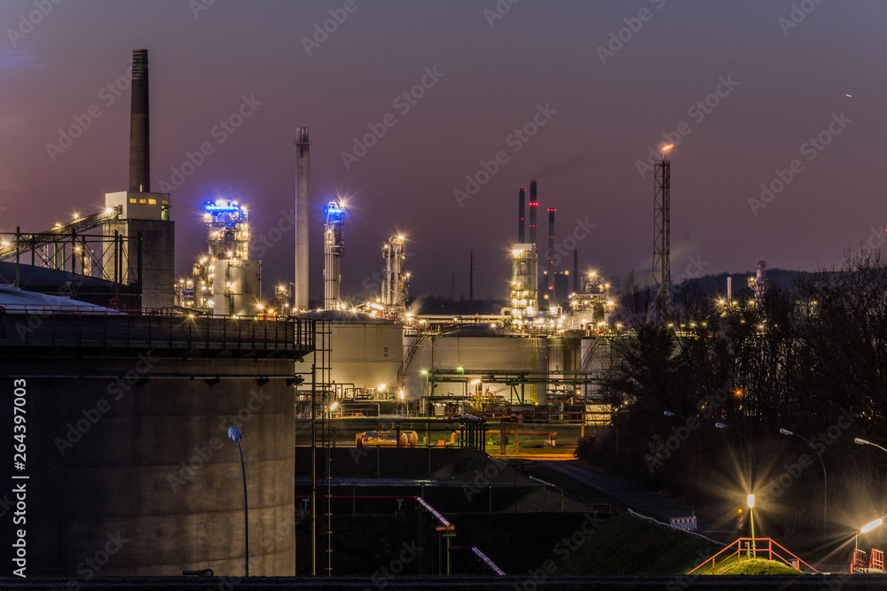Raffinerie in Gelsenkirchen