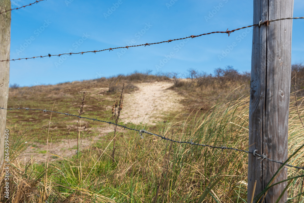 Naturschutzgebiet abgesperrt