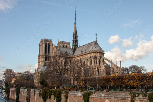 Notre Dame Paris taken in 2013 before th e fire 