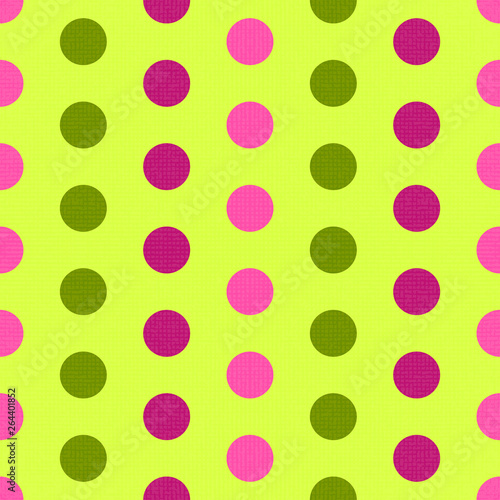 Classic geometric seamless pattern vector. Textile polka dot fabric print, geometric background pattern with circles. Classic pattern seamless design.