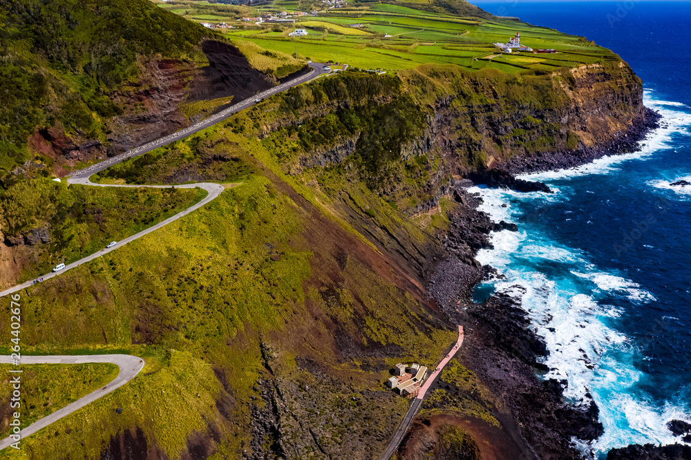 Die Azoren aus der Luft - Sao Miguel Landschaften, Strand, Küste und mehr mit DJI Mavic 2 Drohne