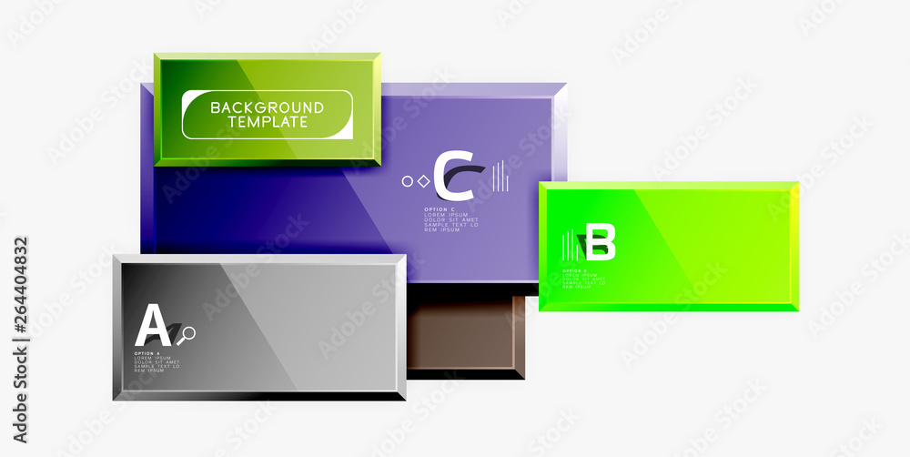 Abstract square composition for background, banner or logo Abstract square composition for background, banner or logo