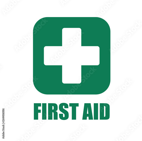 Automated external heart defibrillator safe condition sign. Defibrillator Icon. Vector illustration for design.