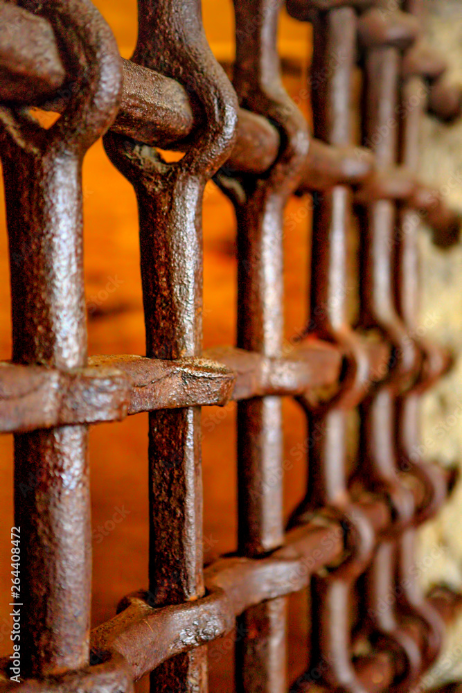 lattice in the old castle for protection lattice in the old castle for protection