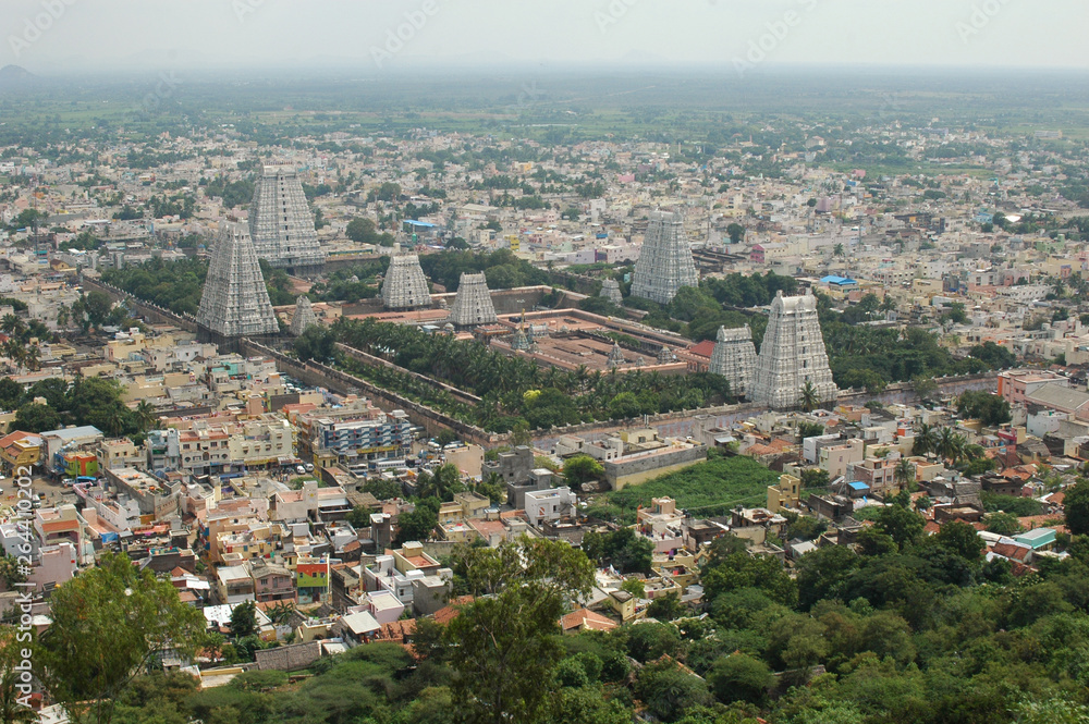 Indian Temple of Arunachaleshvar, Tiruvannamalai, Tamil Nadu, India