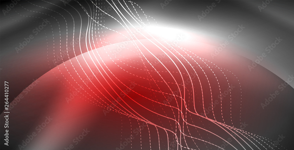 Neon lines shiny glowing background Neon lines shiny glowing background