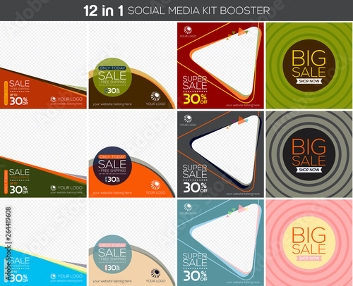 Multipurpose social media kit booster