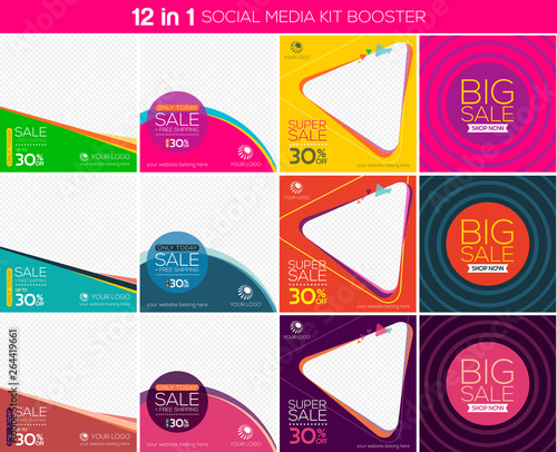 Multipurpose social media kit booster