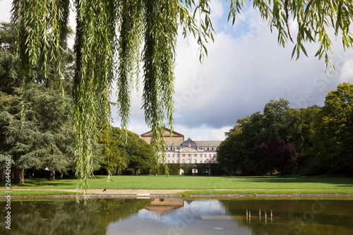 Trier cityscape with the prince electors palace photo