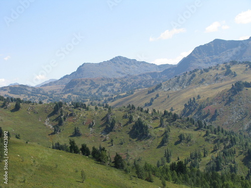 landscape in the mountains